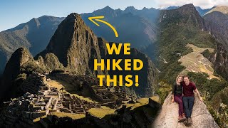 Huayna Picchu The Thrilling Hike Above Machu Picchu [upl. by Oterol750]