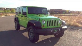 2013 Jeep Wrangler Rubicon Review [upl. by Amiel]