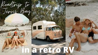 Jervis Bay road trip in a retro RV campervan [upl. by Madi]