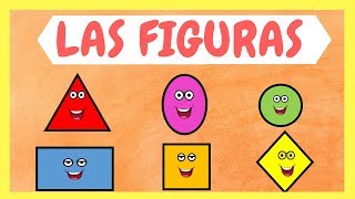 Figuras geometricas para niños de primaria en español  Vídeos educativos [upl. by Skantze]