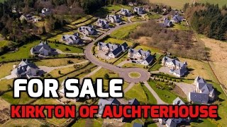 5 Braeside Auchterhouse Property for Sale Drone Aerial Views [upl. by Wickner]