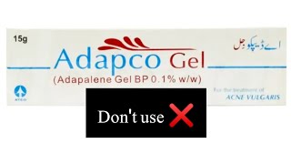 adapalene gel sideeffecthow to use adapalene gel best for acne and pimple honest review [upl. by Ekalb]