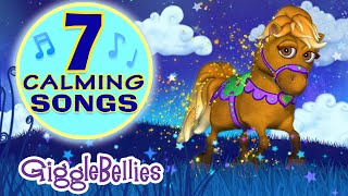 All The Pretty Little Horses  Bedtime Songs Lullabies amp Nursery Rhymes  Gigglebellies [upl. by Zurc]