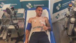 Paco Alcácer passes FC Barcelona medical [upl. by Hakkeber240]