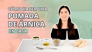 Cómo hacer una pomada de árnica EN CASA 🏠  Fisioterapia Monsaen [upl. by Fortunia]