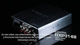 Tutorial del Procesador Digital de Sonido Euphoria EDSP3168 [upl. by Cianca]