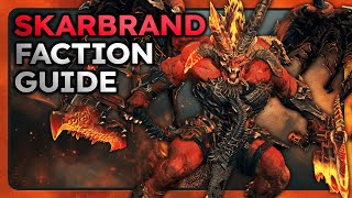 How to Play Skarbrand the Exiled  Exiles of Khorne  Total war Warhammer 3 [upl. by Assertal]