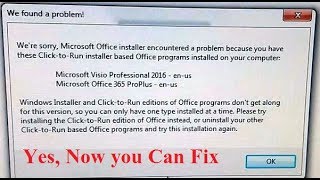 ClicktoRun installer based office programs installed on your computerTechnology Up [upl. by Hurlbut825]