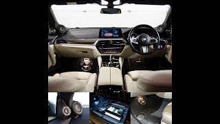 BMW 6GT Demo  Focal Zapco Acoustic Elegance Tchernov Cable Silent Coat [upl. by Annoid730]