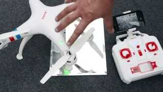 Syma X8W FPV Quadcopter Quick Start Guide amp Review [upl. by Akired]