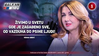 INTERVJU Vesna Dedić  Živimo u svetu gde je zagađeno sve od vazduha do psihe ljudi 2532021 [upl. by Isaiah]