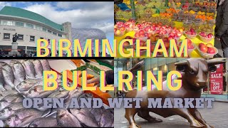 Birmingham Indoor Market and Bullring Shopping Centre Halika samahan nyo kaming mamalengke [upl. by Aisorbma]