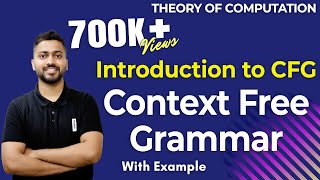 Lec47 What is Context free grammar in TOC  Formal Definition [upl. by Catarina]