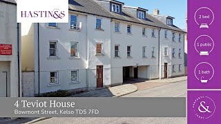 4 Teviot House Bowmont Street Kelso TD5 7FD  Video Tour [upl. by Aleahs]