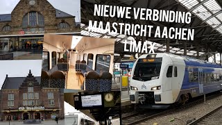 Nieuwe verbinding Maastricht  Aachen  LIMAX Arriva  Juliën [upl. by Notpmah882]