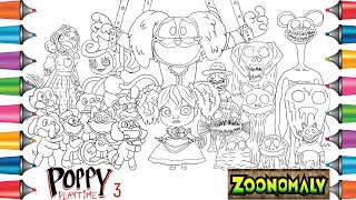 SMILING CRITTERS FROM POPPY PLAYTIME CHAPTER ZOONOMALY DRAWING ZOONOMALY zoonomaly poppyplaytime [upl. by Mcgee]