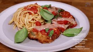 Les escalopes de veau parmigiana du chef italien Pasquale Vari 🍽️ [upl. by Esinert]