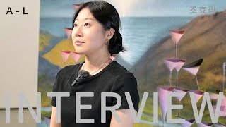 에이라운지 FRIEZE SEOUL 2024 조효리 작가 인터뷰 [upl. by Leval648]