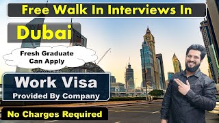 New Free Walk In Interview In Dubai With Visa 2024 dubaiwalkininterview walkininterviewindubai [upl. by Comras260]