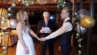 Our OFFICIAL Wedding Video  Connor and Liana [upl. by Krystle]