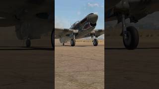 Join a P40 Kittyhawk from the Flying Tigers as it takes off from its home airfield [upl. by Ameerahs]