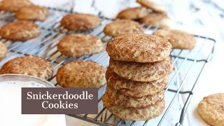 Easy Snickerdoodle Recipe [upl. by Kristos242]