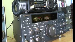 Kenwood TS 870 ALC issues on SSBwmv [upl. by Fotina]