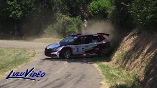 Shakedown Rallye des Vins Mâcon 2023  Actions  Lulu Vidéo HD [upl. by Myrna]