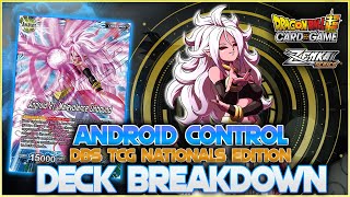 Alternative Android National Concept  UG Android 21 Deck Profile  DBS TCG [upl. by Kincaid321]