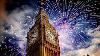 London New Years Eve Fireworks 2024 • 4K HDR [upl. by Denis147]