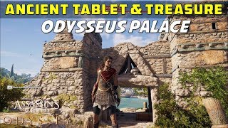 Odysseuss palace Location of Ancient Tablet and loot treasure  ASSASSIN’S CREED ODYSSEY [upl. by Socrates]