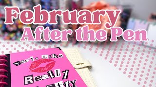 February 2024 Weekly Planner Flip Through Daily Goal Setting [upl. by Esital824]