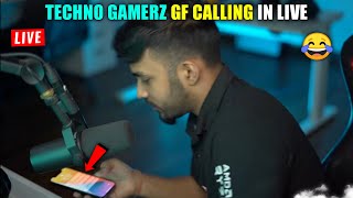 TECHNO GAMERZ GIRLFRIEND CALL ON LIVE STREAM  TECHNO GAMERZ GTA 5 145  TECHNO GAMERZ GF [upl. by Eerdua827]