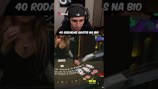 NOBRU GANHOU 150 MIL NO BLACKJACK shorts [upl. by Juetta]