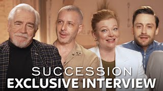 The Cast of Succession Talk About Season 4 amp The Roys  Succession [upl. by Arutnev]