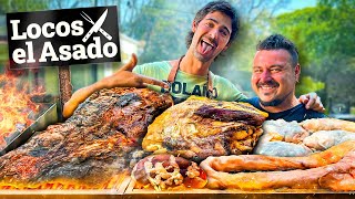 LOCOS X EL ASADO me hace un ASADO ARGENTINO ¡SUEÑO CUMPLIDO 🤩 [upl. by Loughlin88]