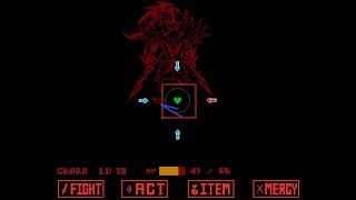 Underfell Undyne the Undying戦Undertale fangame [upl. by Aseiram]