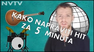 KAKO NAPRAVITI HIT PESMU ZA 5 MINUTA [upl. by Lleinnad35]