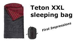 Teton XXL Sleeping Bag [upl. by Hayne998]