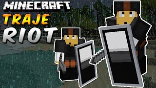 Minecraft Cómo hacer un traje de RIOT en Minecraft  Rabahrex [upl. by Hazrit659]