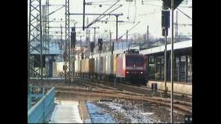 quotModernequot Eisenbahn zum neuen Jahr 2003 in und um Gotha [upl. by Annahvas]