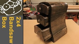 Bandsaw Box  2x4 Contest [upl. by Jarad]