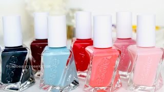 BEAUTYGEEKS Essie Gel Couture tutorial  review [upl. by Rebm]