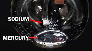 Mixing sodium with mercury [upl. by Einahpad73]