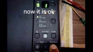 How to solve Canon mp printer E16 error [upl. by Towroy]