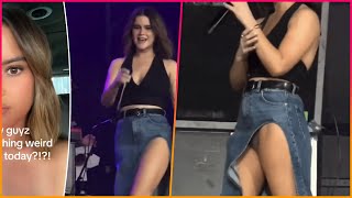 Maren Morris Reacts to Viral Wardrobe Malfunction quotDid Something Strange Happen [upl. by Dnomrej469]