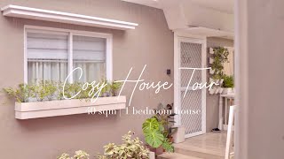 Small House Tour Philippines 🏡  40 sqm Cozy and Warm Home 🍃 [upl. by Ahtrim492]