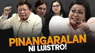 Pinangaralan ni Luistro si Marcoleta matapos niyang Kwestyunin ang Posisyon ng COA sa Budget ng OVP [upl. by Aerda]