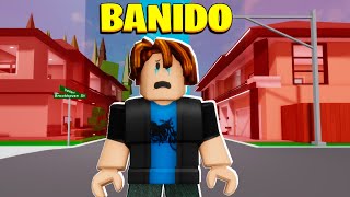 O NOOB FOI BANIDO de TODAS as CASAS do BROOKHAVEN [upl. by Berton]