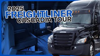 Tour of a 2025 Freightliner Cascadia [upl. by Ramraj324]